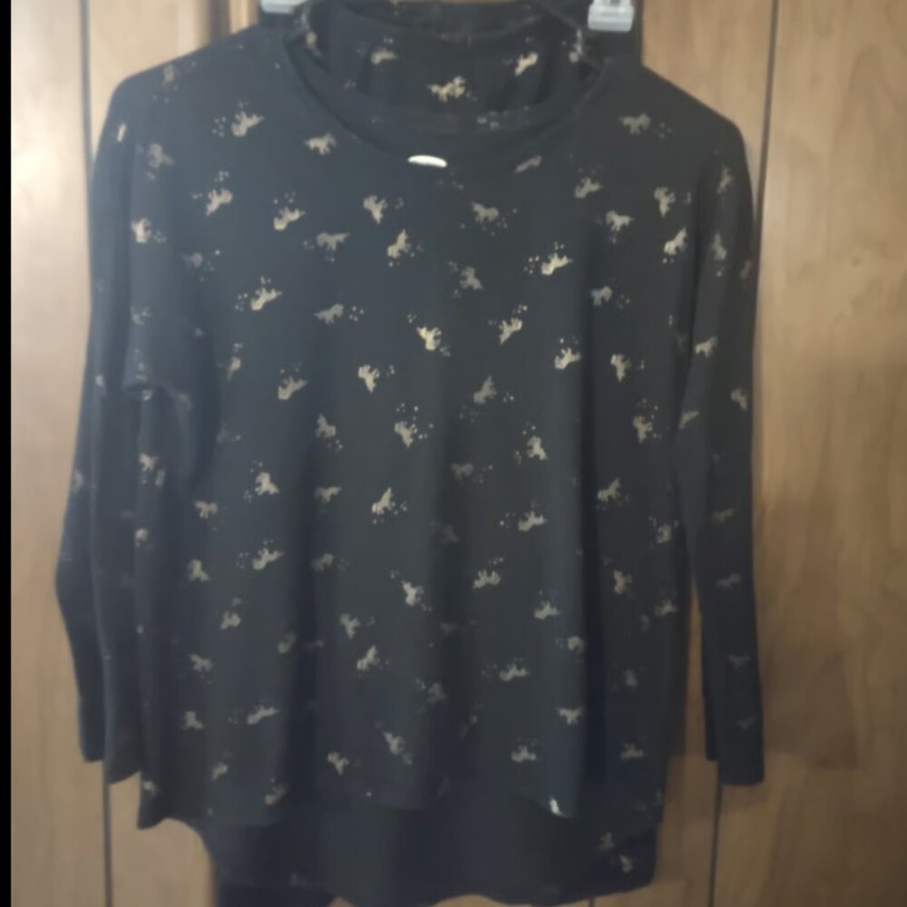 Girls Size 8 Unicorn Pajama Set